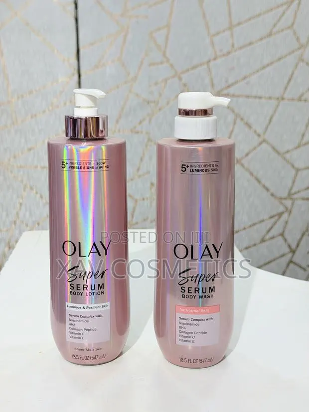 Olay Super Serum Body Lotion and Body Wash · Photo 1