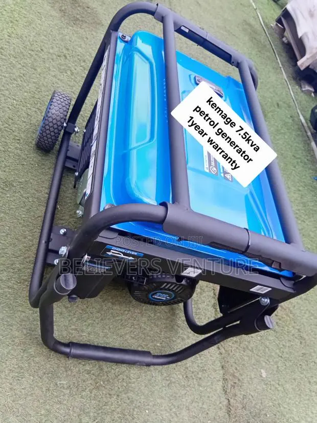 Kemage 7.5KVA Petrol Generator – Your Trusted Power Partner · Photo 1