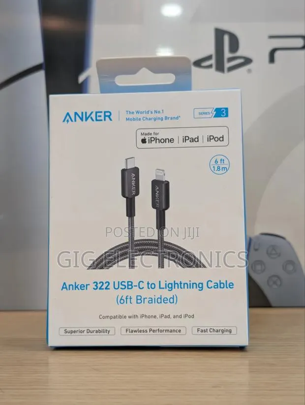 Anker 322 Braided USB-C to Lightning Cable (6Ft) · Photo 1