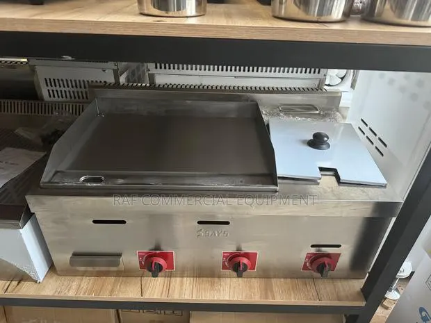 Commercial Gas Grill With Fryer · Photo 1