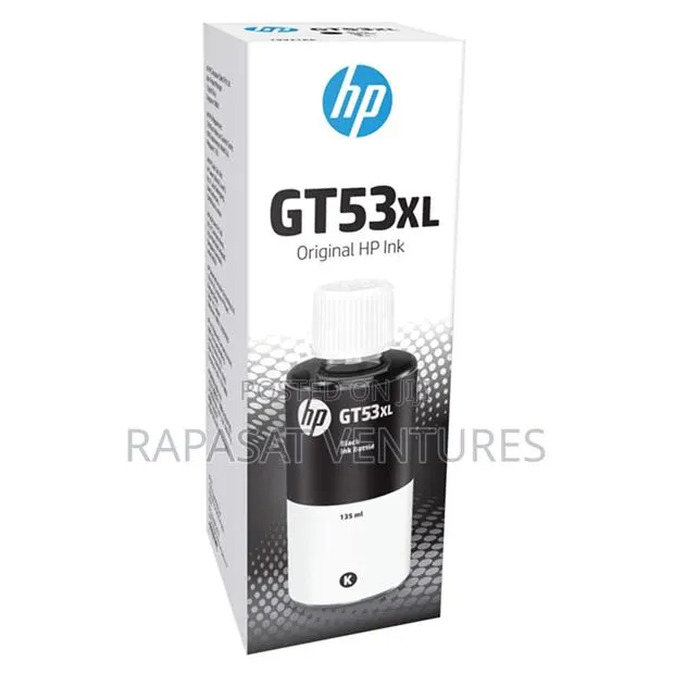 HP GT53XL 135-Ml Black Original Ink Bottle (1VV21AE) · Photo 1