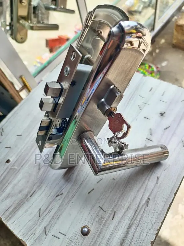 Quality Wooden Door Washroom Lock. · Photo 1