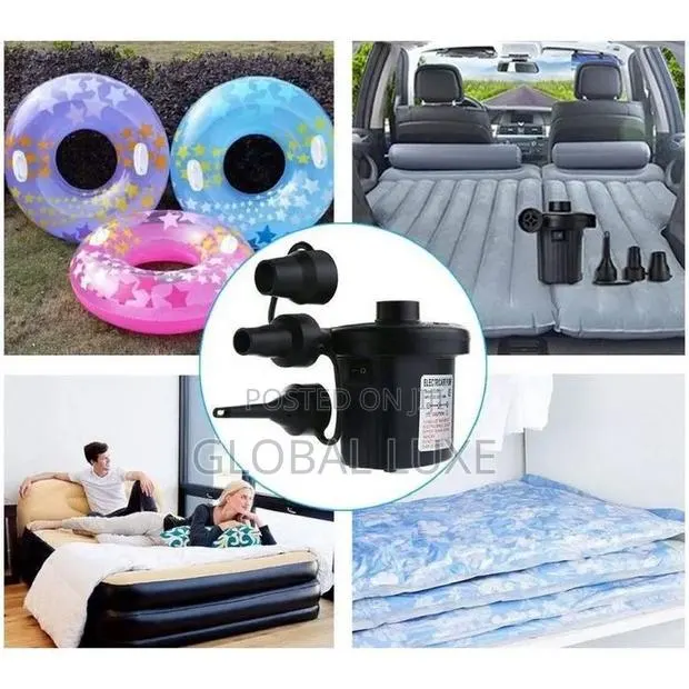 Electric Air Pump – Portable Fast Inflator for Air Beds & Inflatables · Photo 1