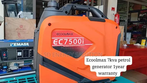Ecoolmax 7KVA Petrol Generator – Premium Quality Power Generator · Photo 1