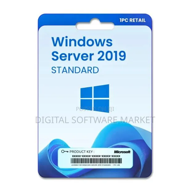 Windows Server 2019 Standard 1PC Original License Key · Photo 1