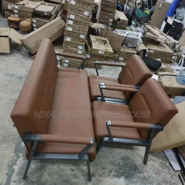Modern Office Reception or Waiting Room Furniture Set(Sf-005- 3+1+1) · Photo 1