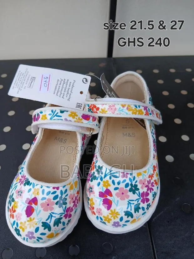 Marks and Spencer Floral Kids Girls Shoe · Photo 1