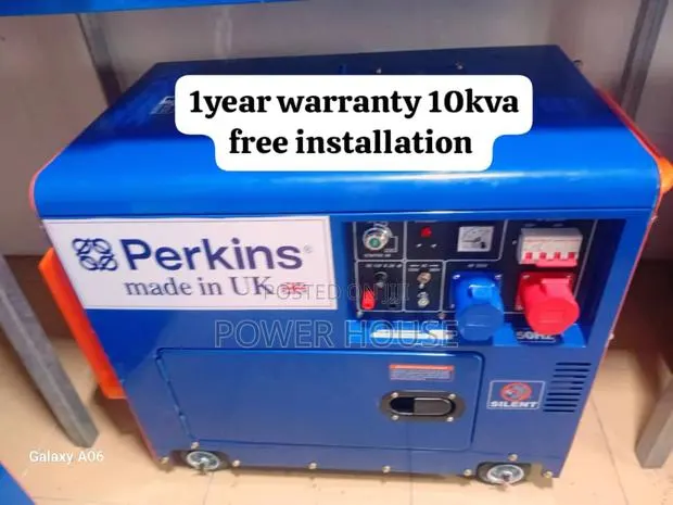 Elegant Inferno Halo 10kva 13000watts 10kva Diesel Perkins · Photo 1