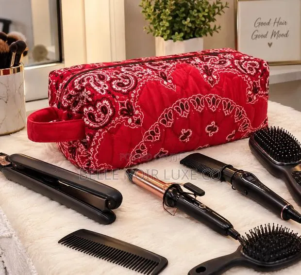 Bandana Hot Tools Bag,Belle Noir Luxe Co. · Photo 1