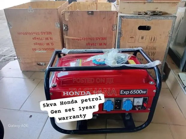 Original Honda 6500w 5.0kva Pull Start Generator 5.0kva · Photo 1