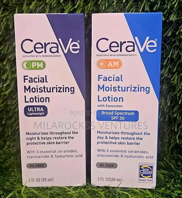 Cerave Am Pm Oil Free Face Moisturizing Lotion. 89ml Each · Photo 1