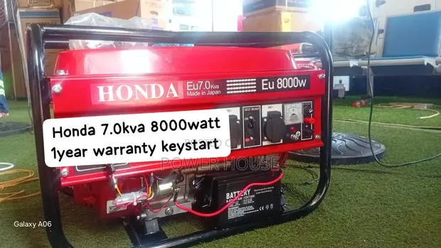 Experience Uninterrupted Power With the Honda 7.0kva 8000w Generator · Photo 1