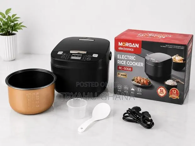 Order the Morgan Electric Rice Cooker Today at Tryahu Smart Deals · Photo 1