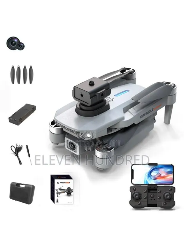 Drone GPS+Laser Obstacle Avoidance Folding Quadcopter With 2 Batteries · Photo 1