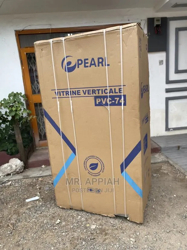 Energy Efficient Pearl Double Door Refrigerator PVC-74 ,568. · Photo 1