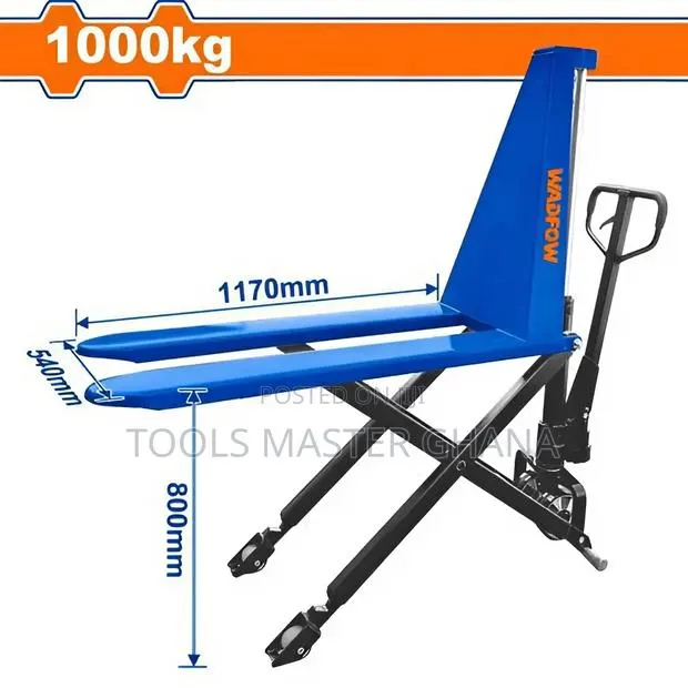Scissor Lift Pallet Truck # Wnh5r10 · Photo 1