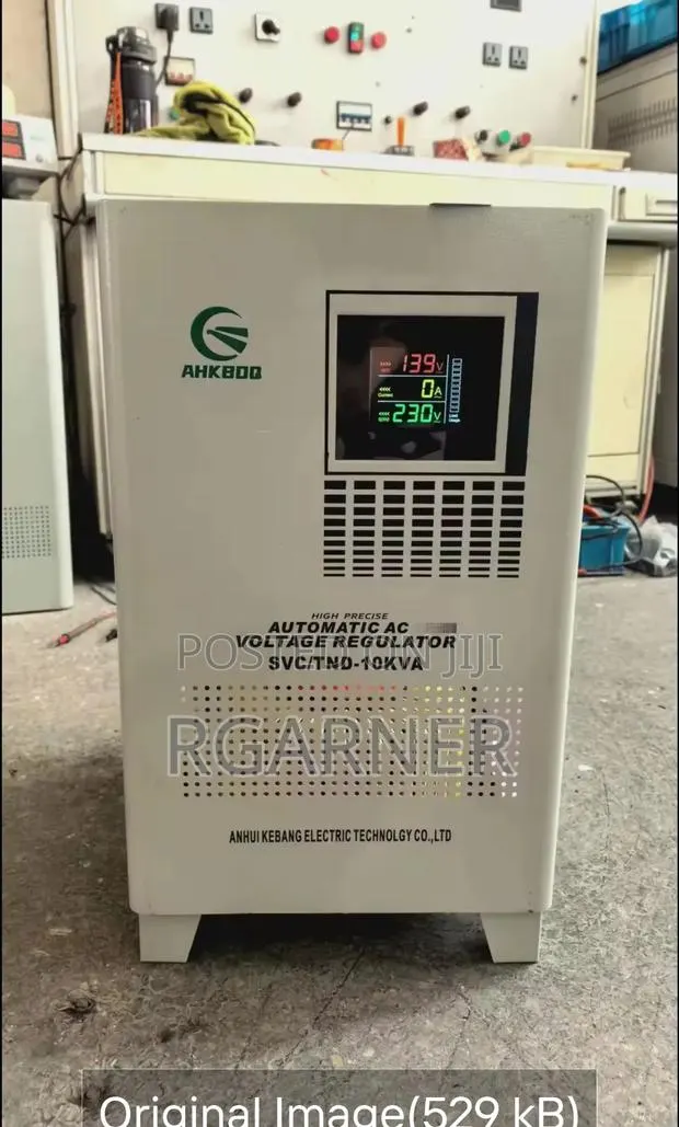 Dual-Winding Servo 20kva Voltage Stabilisers/Regulator. Output 230v.