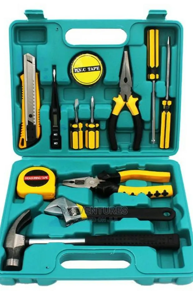 13 in 1 Hardware Tools Repairing Set Kit Toolbox Case · Photo 1