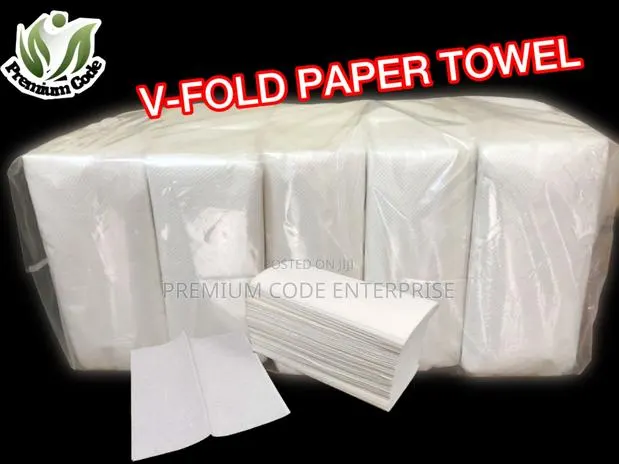 V Fold Tissue Paper, 10 Packs/150 Sheets · Photo 1