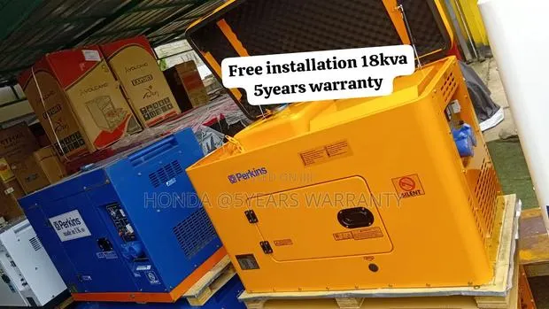 High-Performance Perkins 18kVA 2-Phase Silent Generator in Stock 18kva · Photo 1