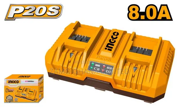 P20s 2-Port Lithium-Ion Battery Charger # Fcli2082 · Photo 1
