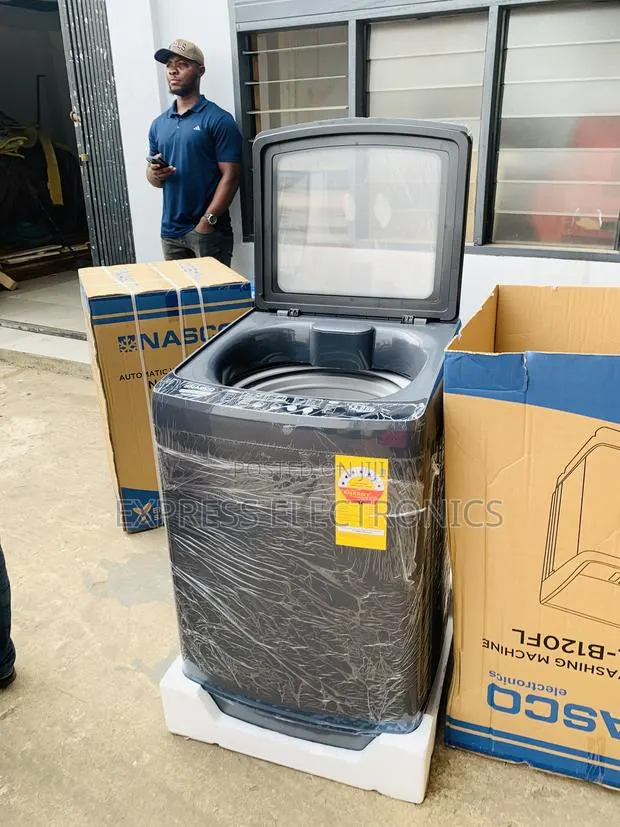 Limited Stock Nasco 12KG Top Load Washing Machine (NASTL-B120FL) · Photo 1