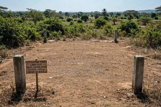 70x100ft (650 SQM / 7000 SqFt) Full Plot - Adeiso - · Photo 1