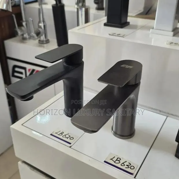 Basin Mixer Bathroom Faucet Stainless Steel Hot Cold Water · Photo 1