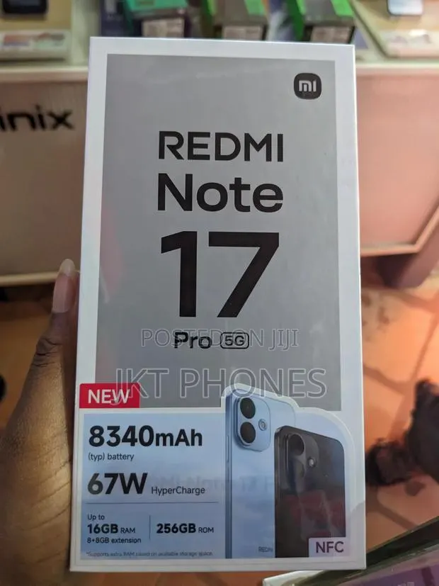 New Xiaomi Redmi Note 17 Pro 256 GB Black