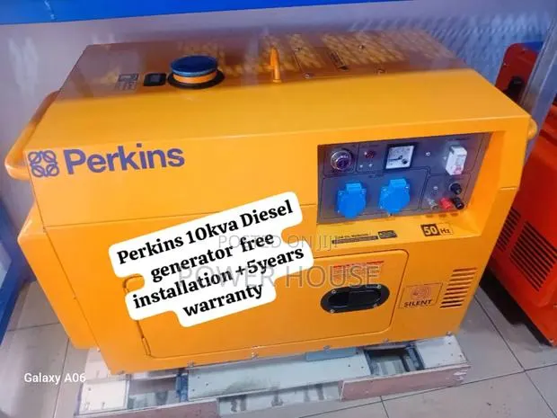 Energy Elite Perkins Diesel Generator 10kva Silent · Photo 1
