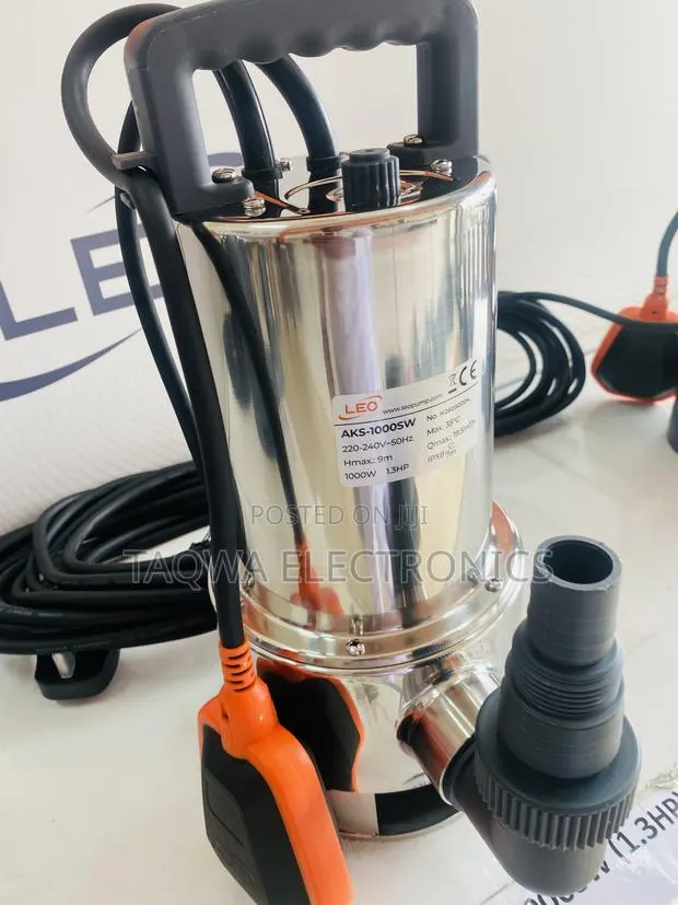 Simple Stainless Leo 1.3hp Submersible Pump · Photo 1