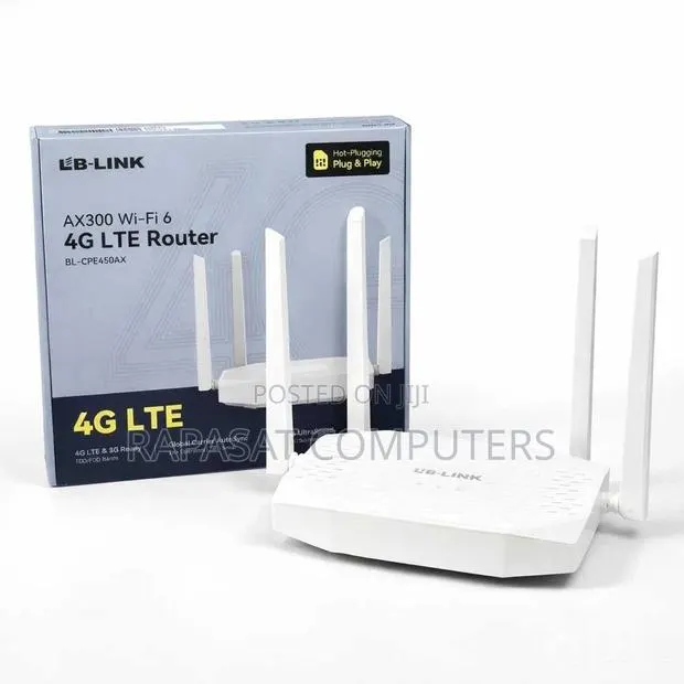 Lb-Link Bl-Cpe450ax Ax300 Wi-Fi 6 4g Lte Sim Router · Photo 1