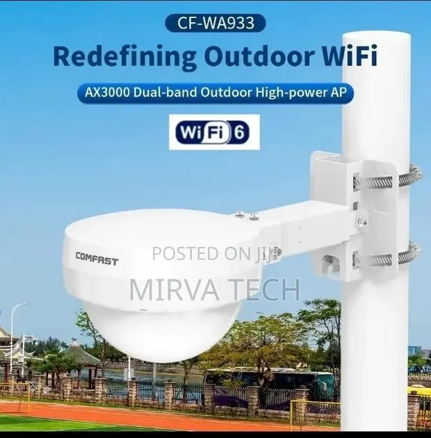 Comfast WiFi 6 (AX3000) Dual-Band Outdoor Access Point CF-WA933 · Photo 1