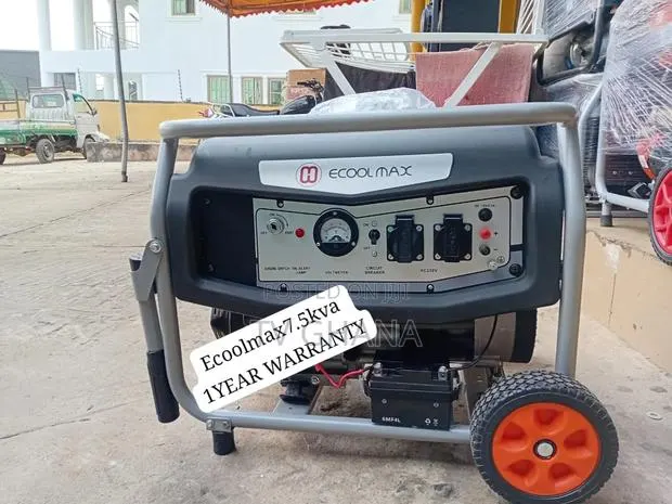 ECOOLMAX 7.5KVA Generator – Your Trusted Partner for Reliable 7.5kva · Photo 1
