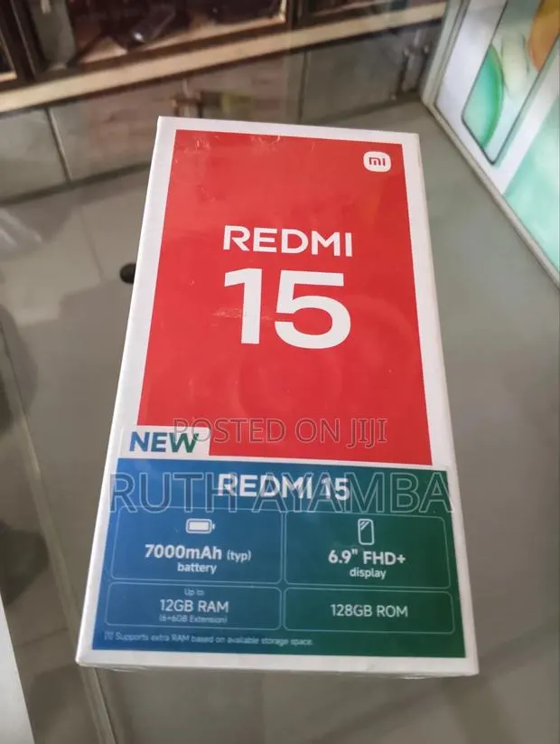 New Xiaomi Redmi 15 128 GB Gray · Photo 1