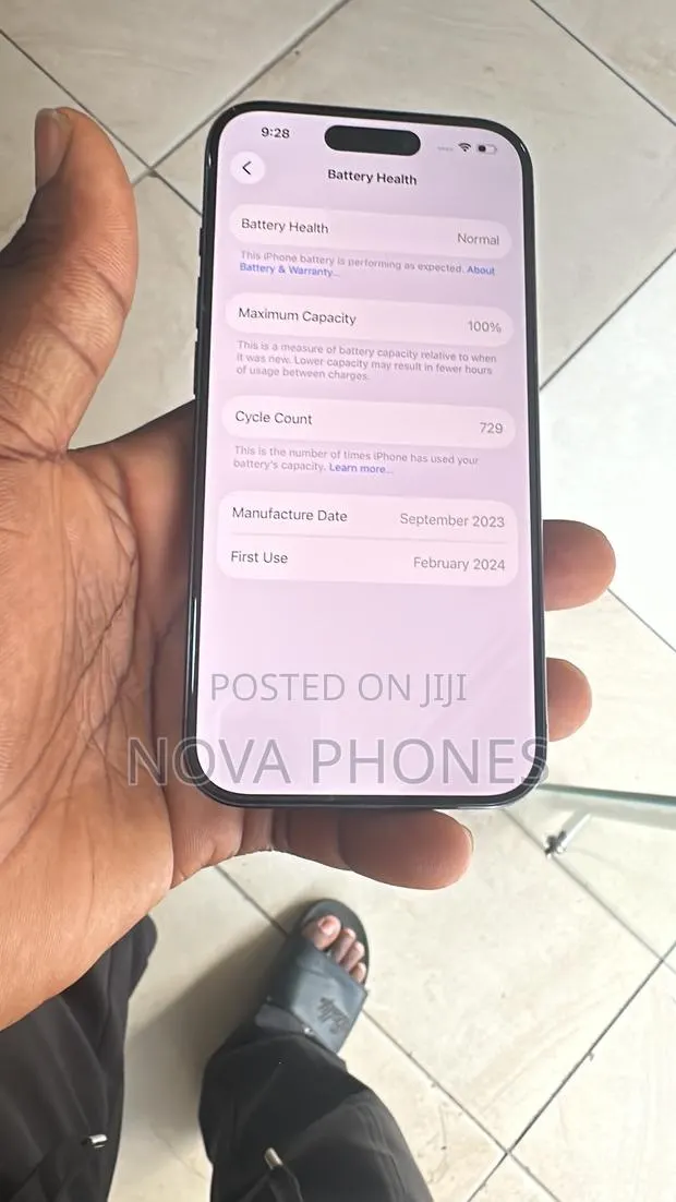 Apple iPhone 15 Pro 128 GB Black · Photo 1