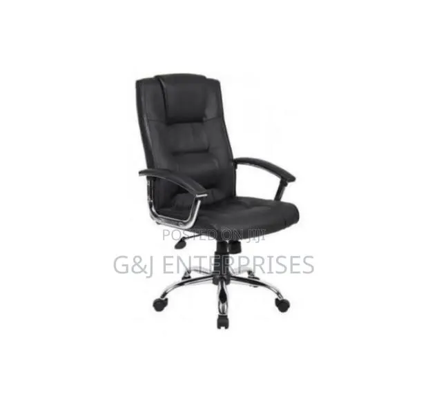 Leather Swivel Office Chair