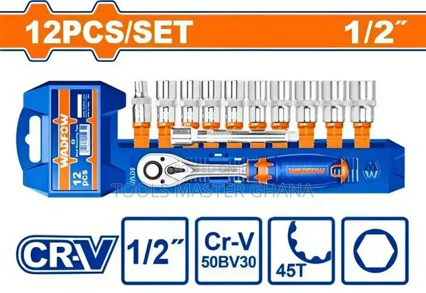 12 PCS 1/2" Socket Set - Wst2212 · Photo 1