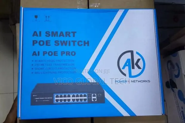 16port Poe Switch Ak Ai Smart · Photo 1