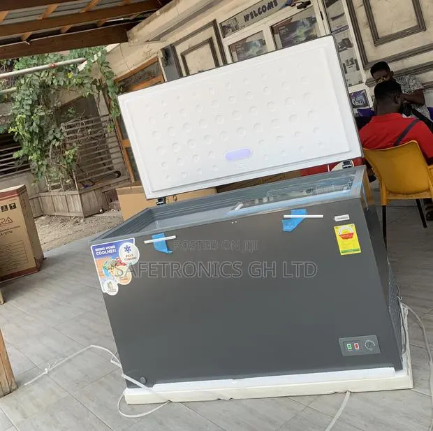 Effective Grey Nasco 380 LTRS Chest Freezer (NAS-420) · Photo 1