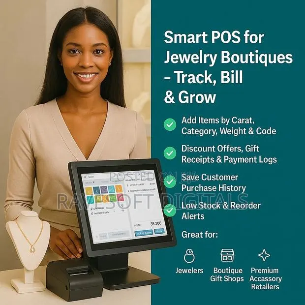 Smart Pos for Jewelry Boutiques – Track, Bill Grow · Photo 1
