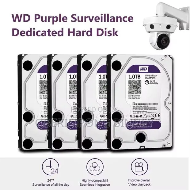 CCTV 1TB Surveillance Hard Drive · Photo 1