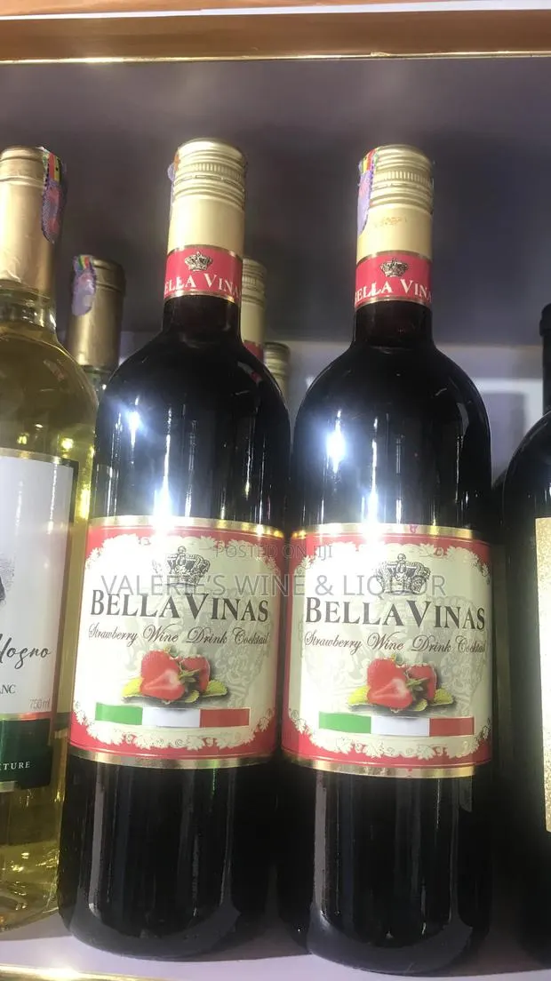 Bella Vinas Strawberry Red Wine -2l · Photo 1