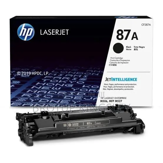 HP 87a Toner Cartridge · Photo 1