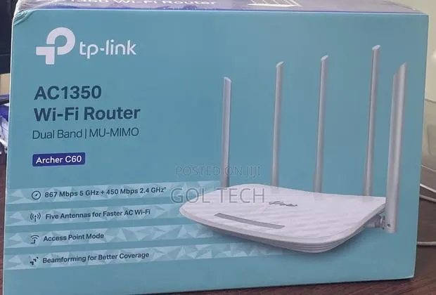 TP-Link Ac1350 WiFi Router Dual Band · Photo 1