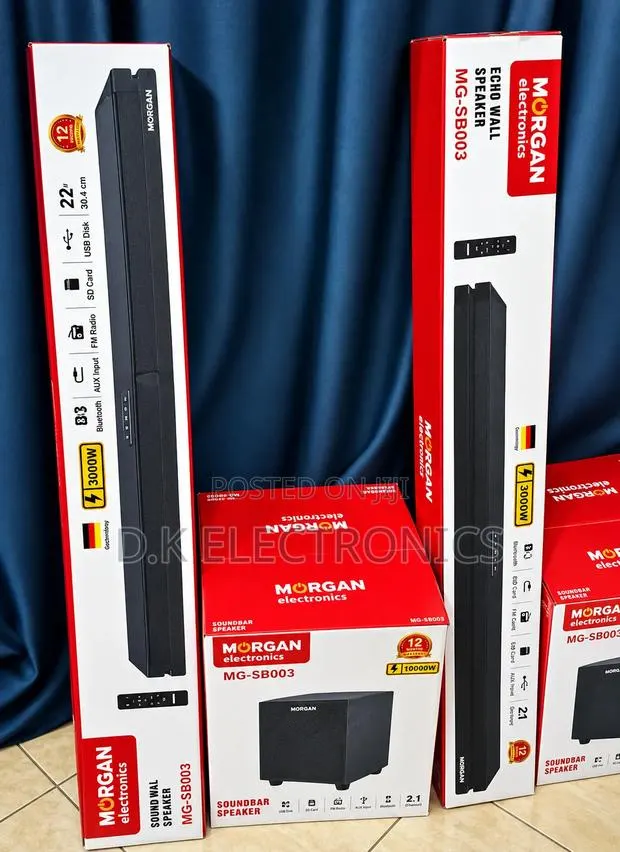 Original Morgan MG-SB003 TV Soundbar · Photo 1