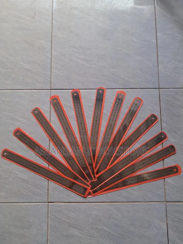 30cm Metal Long Ruler (12 Pieces) · Photo 1