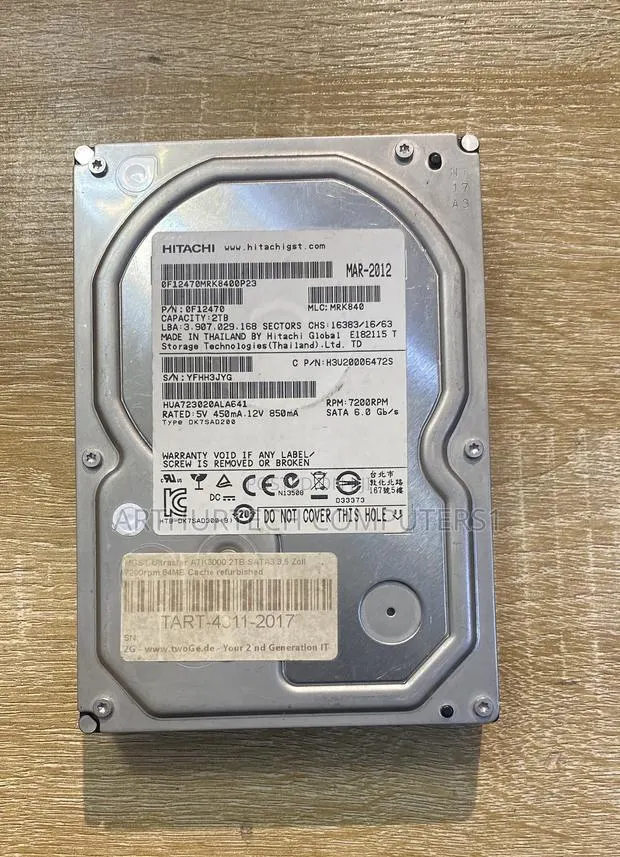 Hitachi Desktop Hard Drive · Photo 1