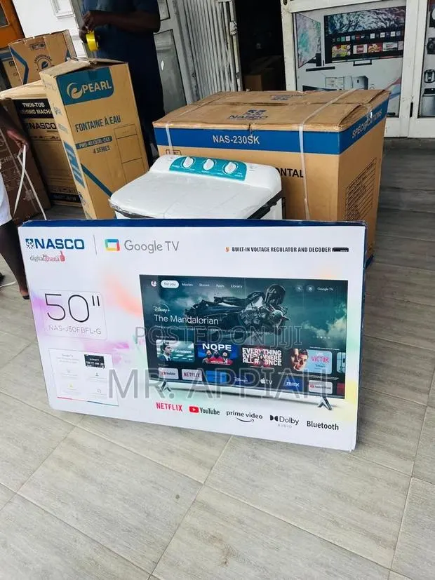 Purchase Classic Nasco 50” Uhd Digital Satellite Smart TV(Black) · Photo 1