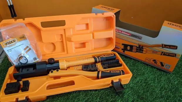 70KN Hydraulic Crimping Tool With 16-300mm Crimping Dies - HHCT01240 · Photo 1